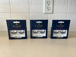 3 Packages Eylure London Eye Lashes Wispy 3D No. 188 - Picture 1 of 4