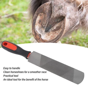 8 Inch Hoof Rasp Carbon Steel Ergonomic Horseshoe File Horseshoe Trimming Tool - Picture 1 of 12