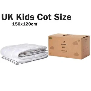 Panda The Cloud Bamboo 4.5Tog Duvet UK Children Kids Baby Cot Bed Size 150x120cm - Picture 1 of 8