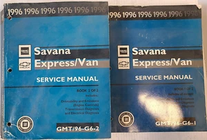 Chevrolet GMC Savana Express 1996 furgoneta GM manual de servicio de taller GM/96-G6 - Imagen 1 de 8