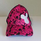 Mickey Mouse Disney Parks Youth (54-58cm) Girls Adjustable Hat Black Pink Sequin