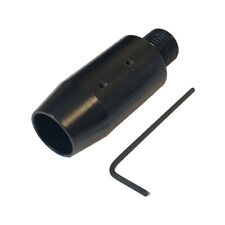 Slip-on Airgun Silencer Adaptor 1/2"-20 UNF Male - Suits 15mm Diameter Barrel