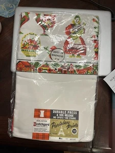 NEW Vintage Parisian Prints 'Country Sampler Red Tablecloth 60 X 80 SEALED Rare - Picture 1 of 2