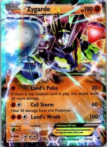 Zygarde EX Ultra Rare XY - Fates Collide 54/124 NM - Picture 1 of 2