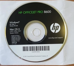HP OFFICEJET PRO 8600 Series Drivers & Software CD - Picture 1 of 2