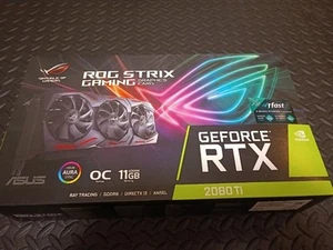 ASUS ROG Strix GeForce RTX 2080 Ti OC 11GB Graphics Card Used - Bild 1 von 6