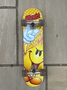 Vintage World Industries Skateboard Flameboy Rough Checker Complete Deck 7.75 - Bild 1 von 10