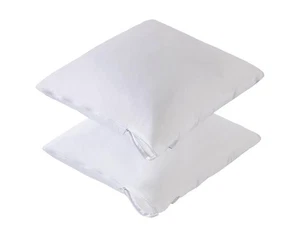 Federfeste Kissenschoner 26x26 2er Pack Wasserdicht Weich Bambus Viskos... - Bild 1 von 4
