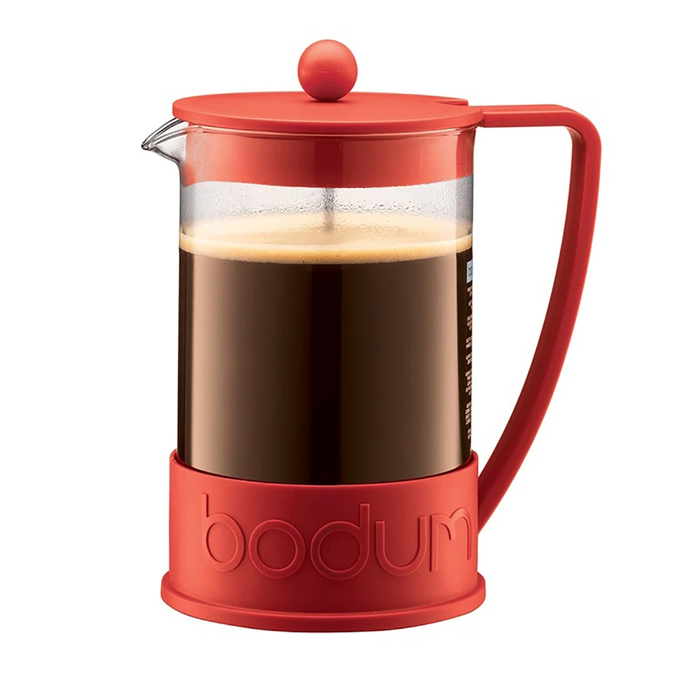 Bodum French Press Brazil Kaffee rot