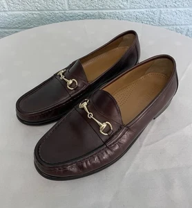 Cole Haan Marrón "Gold Bit" Mocasines Zapatos Para Hombre Talla 9 M Preppy - Imagen 1 de 14