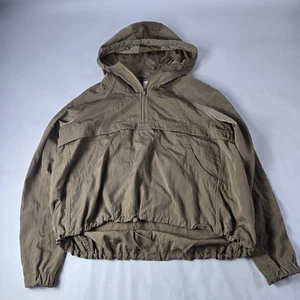 Lululemon Seek Vistas 1/2 Zip Jacket Womens Medium/L Frontier Brown Hooded - Picture 1 of 11