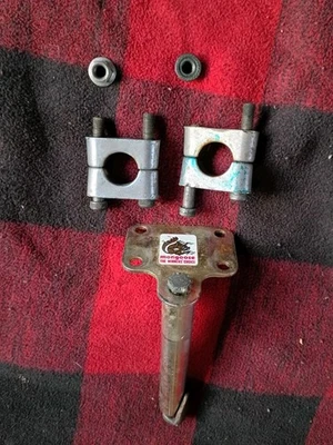 Doble Abrazadera BMX Vástago DORADO Old School Mangosta Roger Decostador Supergoose De Colección Foto 1 de 4