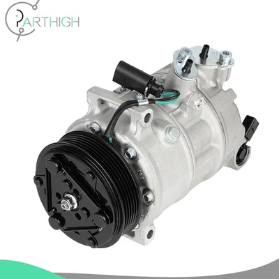 Compresor y embrague de aire acondicionado para Volkswagen Jetta Passat Beetle L4 V6 2016-2018 Foto 1 de 4