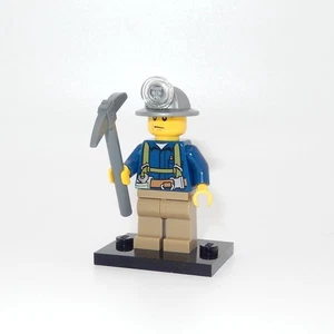 LEGO Minifigure - #CTY0311 | MINER | Town / City / Construction | Released 2012 - Picture 1 of 4