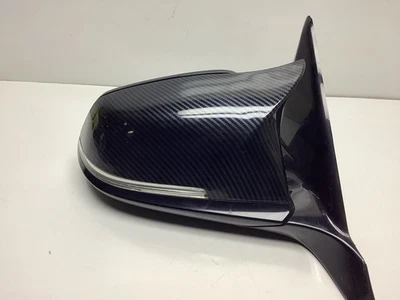 BMW 1 SERIES F20 5 PORTAS M ESPELHO ESPORTIVO DRIVER DESTRO MANUAL DOBRÁVEL PRETO BRILHANTE - Imagem 1 de 4