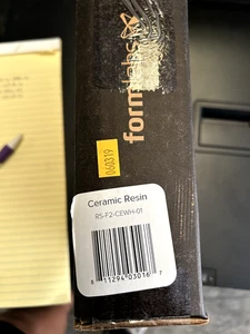 FormLabs Resin Cartridge Ceramic Resin RS-F2-CEWH-01 New Sealed - Picture 1 of 1