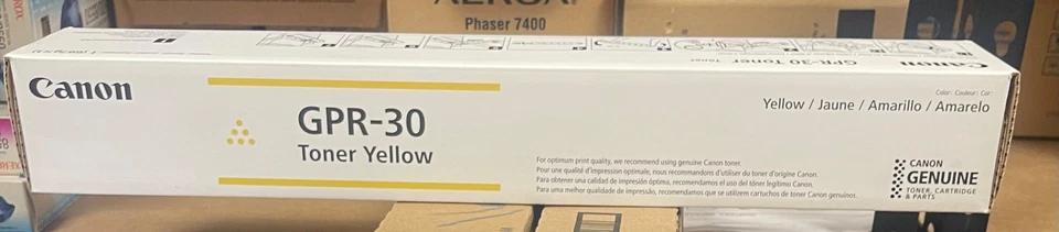 Cartucho de tóner amarillo Canon GPR-30 (2801B003AA) nuevo Foto 1 de 1