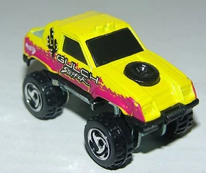 Hot Wheels Gulch Stepper - Yellow - Black Windows - Dw3 Wheels - Malaysia 1998 - Bild 1 von 3