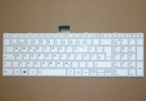 DE Tastatur Toshiba Satellite C70-A C70-B C70D-A C70D-B C75-A C75D-A -Weiss - - Bild 1 von 2