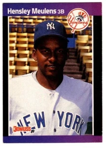 Hensley Meulens RC Rookie # 547 New York Yankees SET BREAK 1989 - Bild 1 von 1