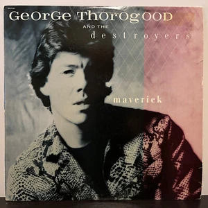 GEORGE THOROGOOD - Maverick (1985) (Masterdisk) - 12" Vinyl Record LP - VG+ - Picture 1 of 3