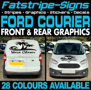 para adaptarse a FORD TRANSIT COURIER GRÁFICOS PEGATINAS RAYAS CALCOMANÍAS FURGONETA DE DÍA M SPORT ST - Imagen 1 de 2