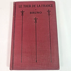 Le Tour de la France Pour Deux Enfants G Bruno 1922 1st Edition French Antique - Foto 1 di 11