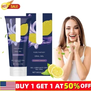 Pure Romance - GRAN CABEZA - Gel oral - Limonada de arándanos - Relax Gag Reflex - Imagen 1 de 14