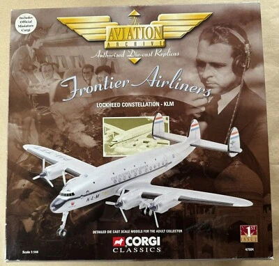 Corgi classics Lockheed Constellation-KLM 1:144 Scale Model  Great Condition. - Image 1 of 4