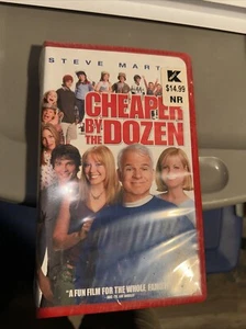 Sale!!-Brand New "Cheaper by the Dozen" Movie -VHS Hard Plastic Clamshell VHS - Bild 1 von 2