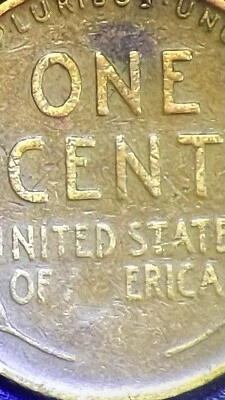 1935 Wheat Penny No Mint Mark With Errors - Image 1 of 4