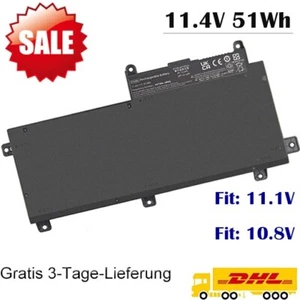 Akku Für HP ProBook 640, 645, 650, 655 G2/G3, CI03XL, 801554-001 51Wh - Bild 1 von 12