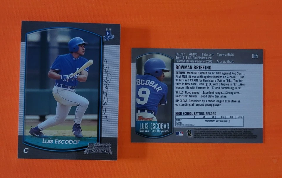 2000 Bowman Draft #105 Luis Escobar RC 17 Card Lot - Image 1 of 1
