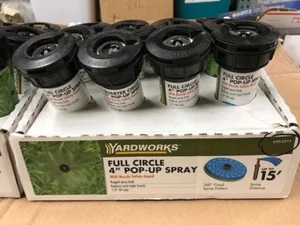 VOLLKREIS 4" POP-UP SPRAY - Yardworks - NEU! Menge 4 - Bild 1 von 5