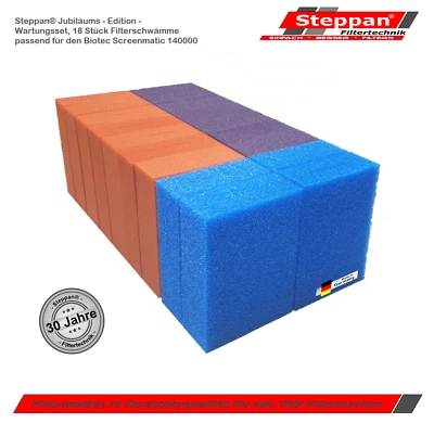 18 x Ersatzfilter passend für Oase Biotec 140000 / 36 und 36 Screenmatic ab 2016 - Bild 1 von 4