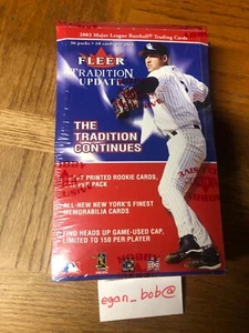 Fleer Tradition 2002 actualización béisbol sellado Hobby Box - Imagen 1 de 6