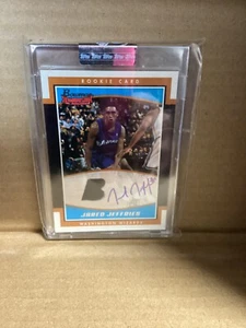Jared Jeffries 2001-02 Topps Rookie Autograph Issue Washington Wizards NBA#SE-JJ - Picture 1 of 2
