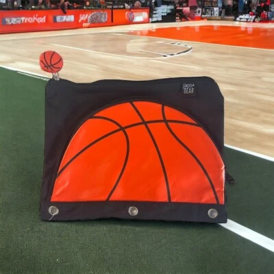Pen Gear Baloncesto 🏀 Carpeta Deportiva Marrón Bolsa Lápiz Foto 1 de 4