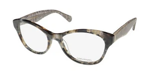 VERA WANG V374 CAT EYE SHAPE OVERSIZED HANDMADE DESIGNER EYEGLASS FRAME/EYEWEAR - Picture 1 of 33
