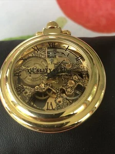 Vintage Boeing See Through Pocket Watch  Employee Wind Up - L & CO Hong Kong  - Picture 1 of 11