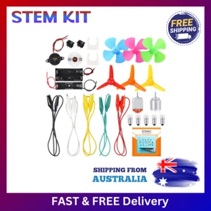 Electric Circuit Motor Kit DIY STEM Science Experiment Montessori Learning Toy - Picture 1 of 8