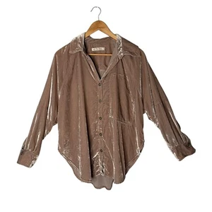 We The Free Night Skies Velvet Top Women S Relaxed Slouchy Fit Whimsigoth - Picture 1 of 11