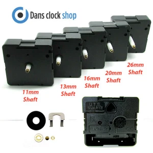 Replacement Quartz UTS Euroshaft German Clock Movement Mechanism Various Sizes - Picture 1 of 24
