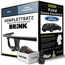 Produktbild - Für FORD Fiesta Fliessheck VII Anhängerkupplung starr +eSatz 7pol 07.17- NEU