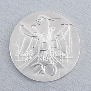 Silber Künstler Probe 20 € von 2018 Victor Huster Ernst Otto Fischer 45 von 225 - Picture 1 of 4