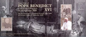 MAN 2010 Papa Benedetto XVI 1BF MNH** - Imagen 1 de 1