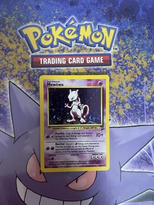 Mewtwo 010/130 Base Set 2 Holo 👾 Near Mint! - Image 1 of 2