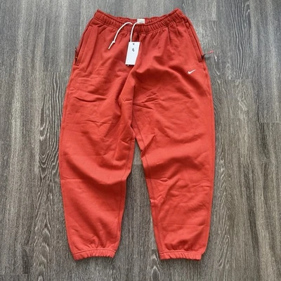 Новый Nike Sportswear соло Swoosh флисовые брюки размер мужской L DX1364-626 дракон красный - Изображение 1 из 4