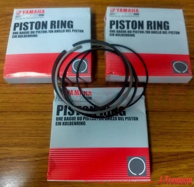 YAMAHA YZF-R6 2006-2024 Set anelli pistone originali standard... - Immagine 1 di 4