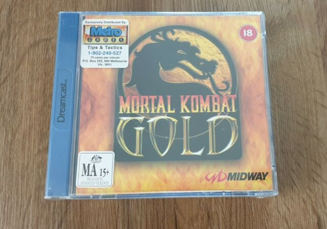 Arquivo Mortal Kombat - Neste dia 9 de setembro o Dreamcast completa 20  anos de seu lançamento americano. Junto com ele, Mortal Kombat Gold, que  era um dos jogos de lançamento do